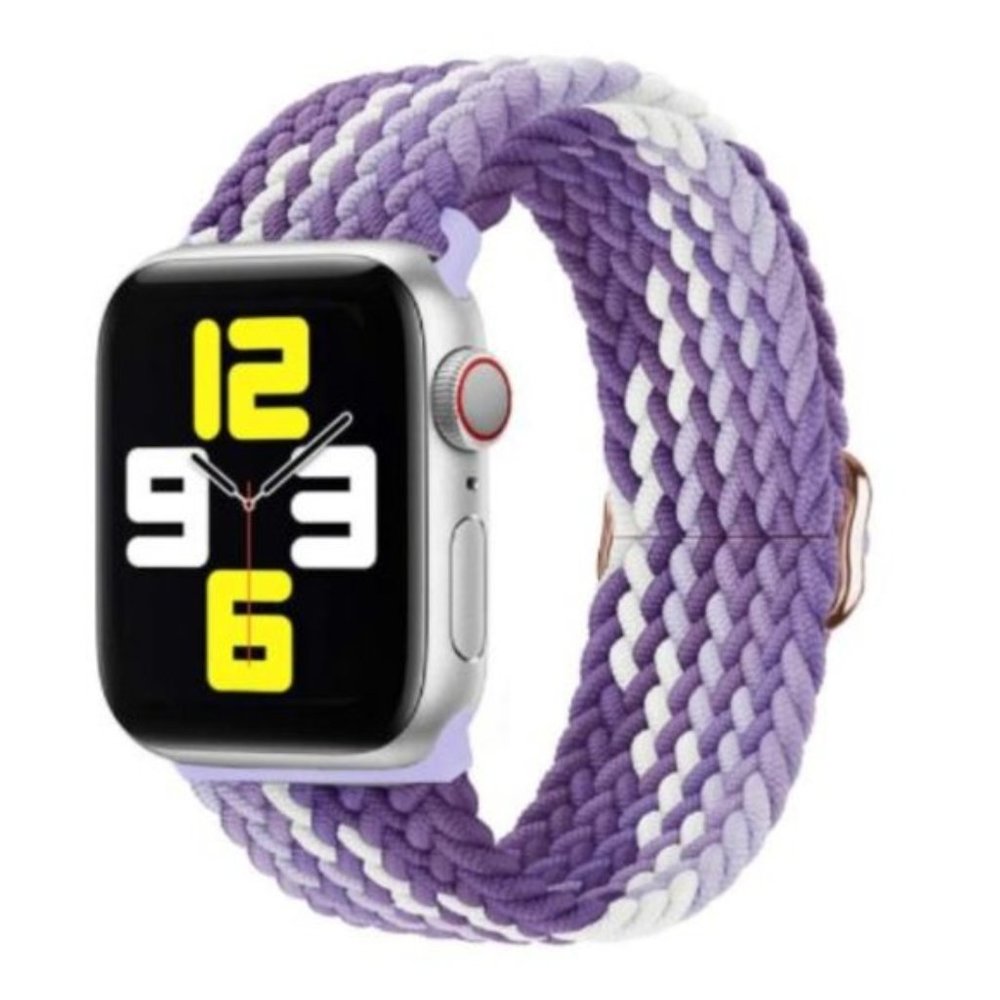NEW Adjustable Braided Solo Loop For Apple Watch - PUM